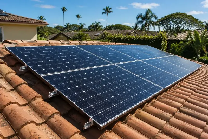 Installation de panneaux solaires à Saint-Léger-de-Linières
